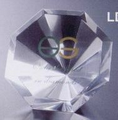 Lucite Diamond Award (3 1/2"x3 1/2"x3")
